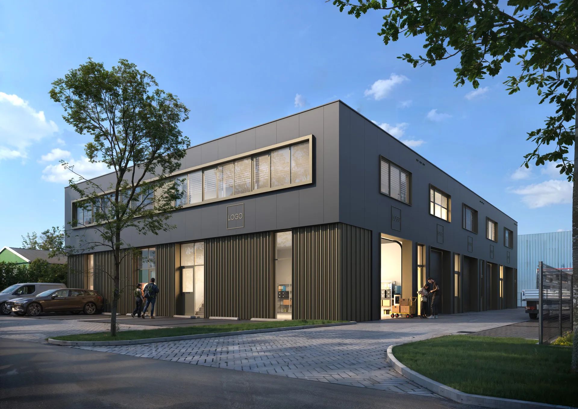 Bedrijfsverzamelgebouw bouwen