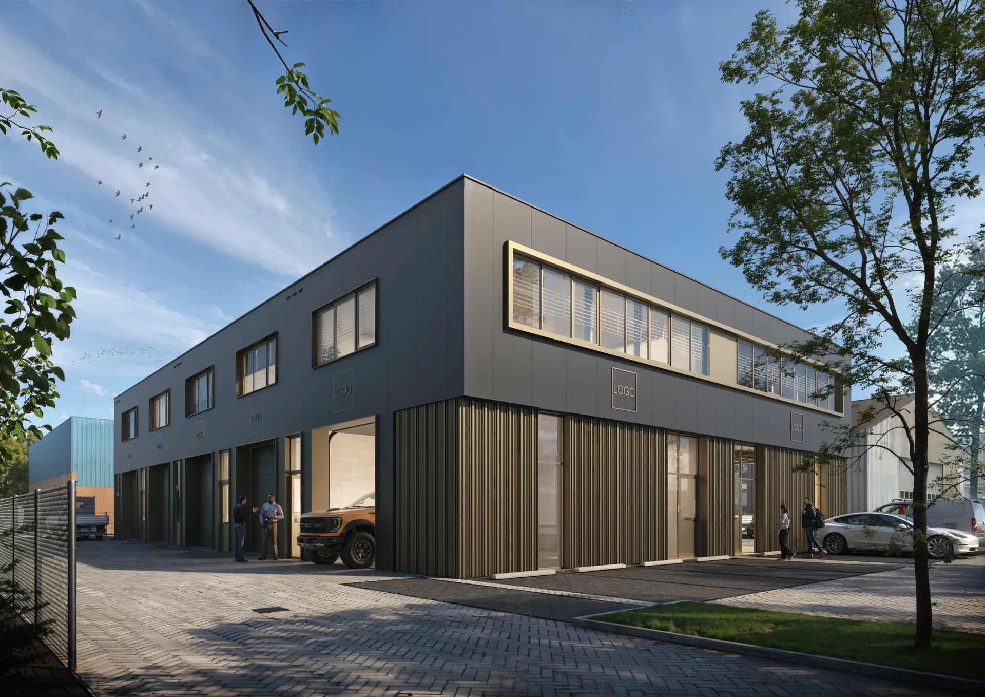 Bedrijfsverzamelgebouw bouwen