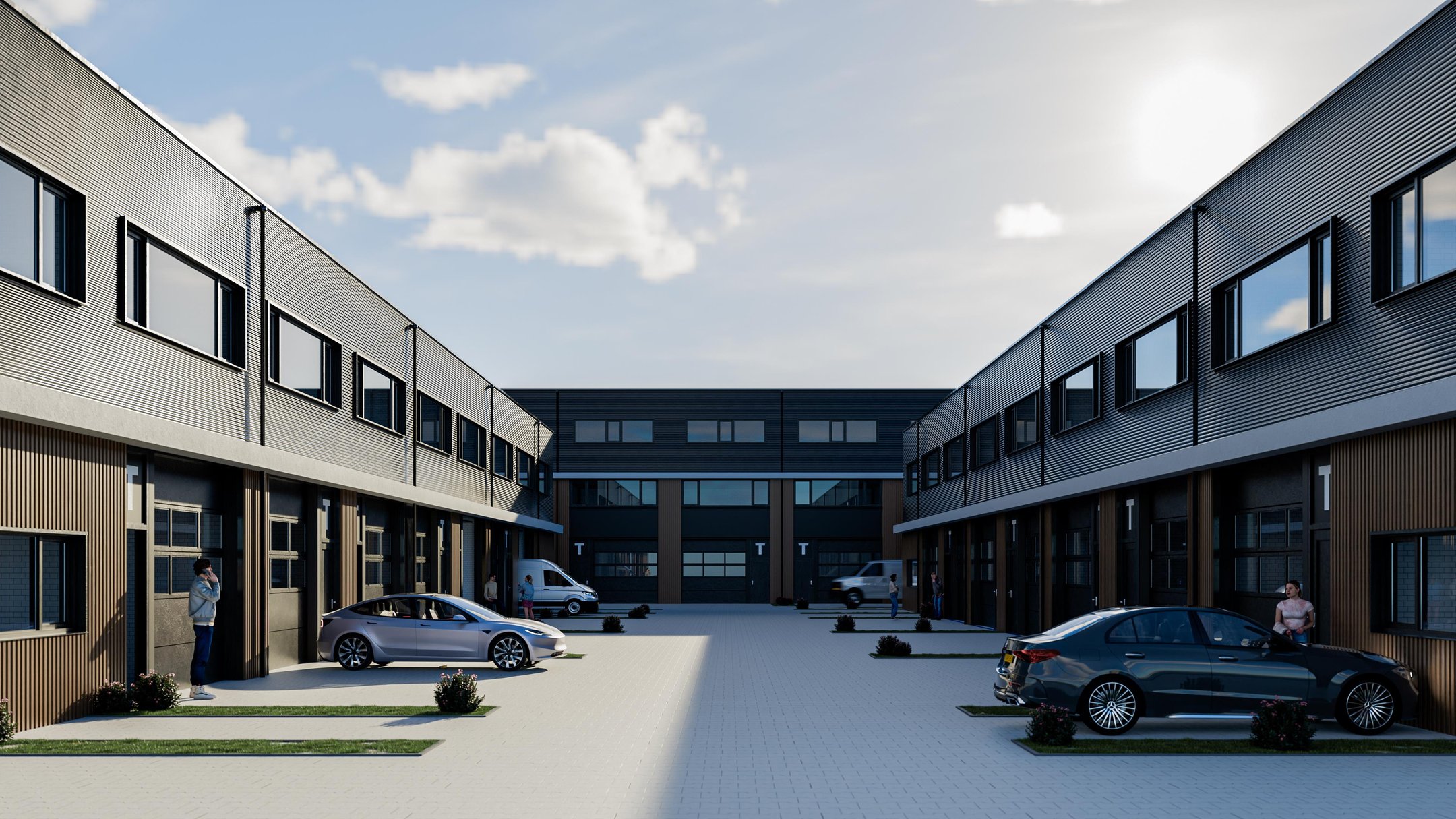 Hoogwaardige bedrijfsunits bouwen