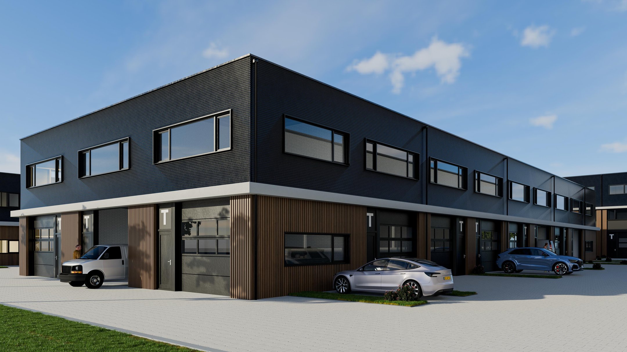 Hoogwaardige bedrijfsunits bouwen