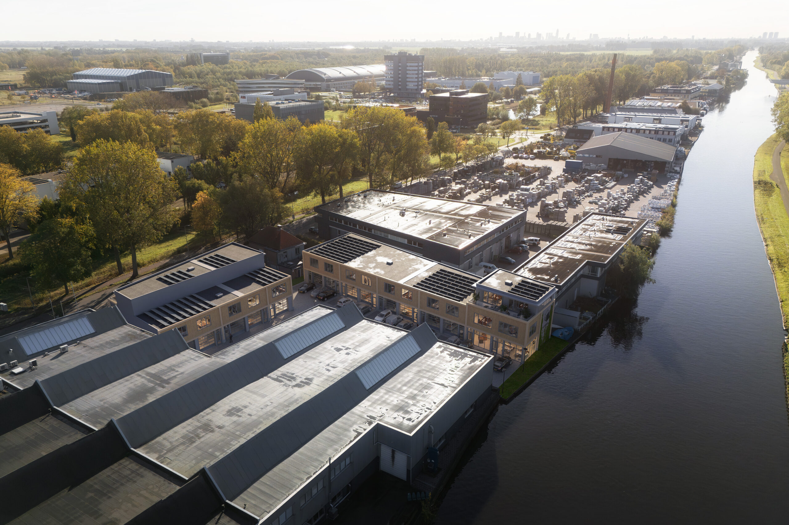 Bedrijfsverzamelcomplex bouwen