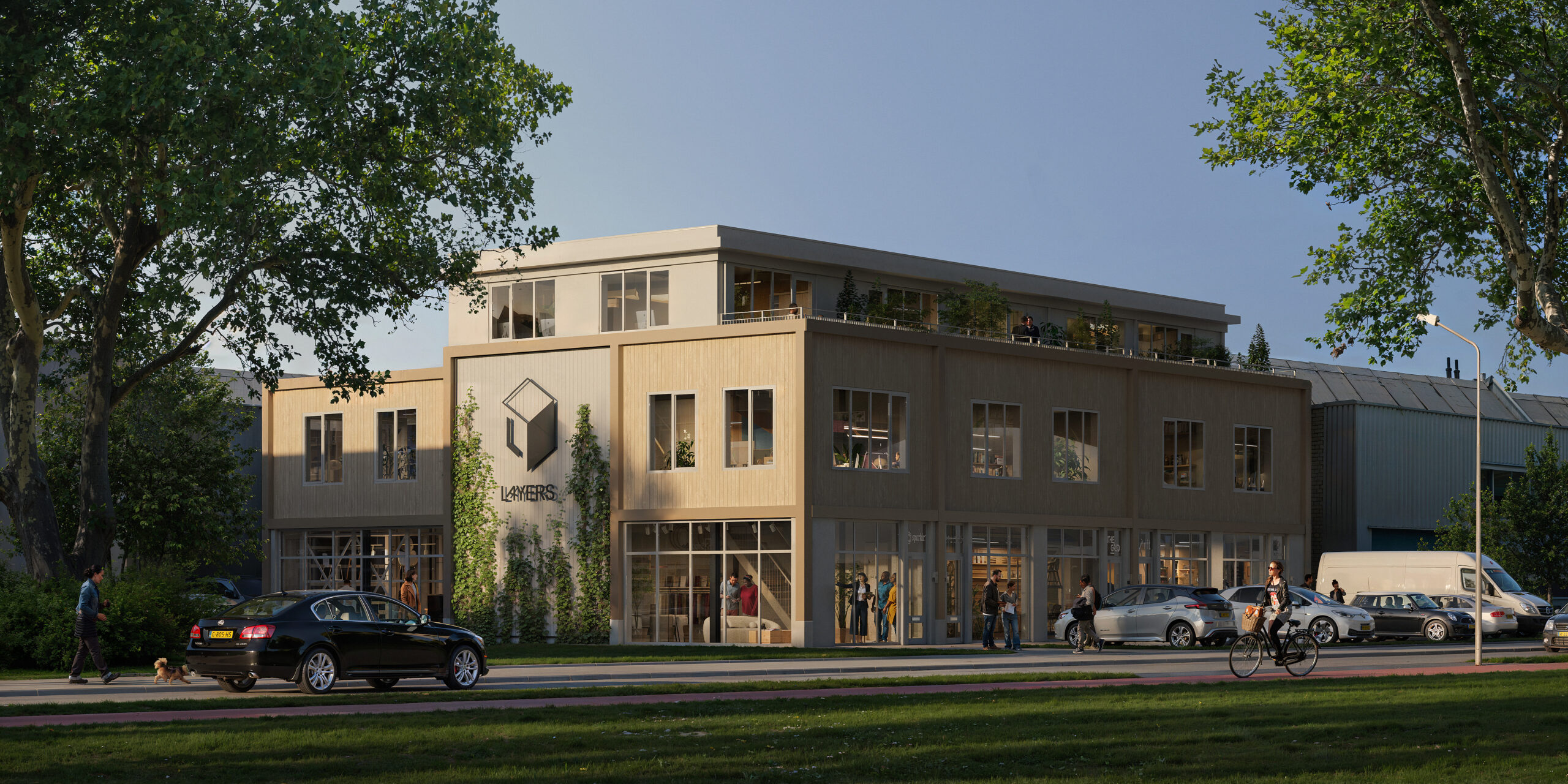 Bedrijfsverzamelcomplex bouwen