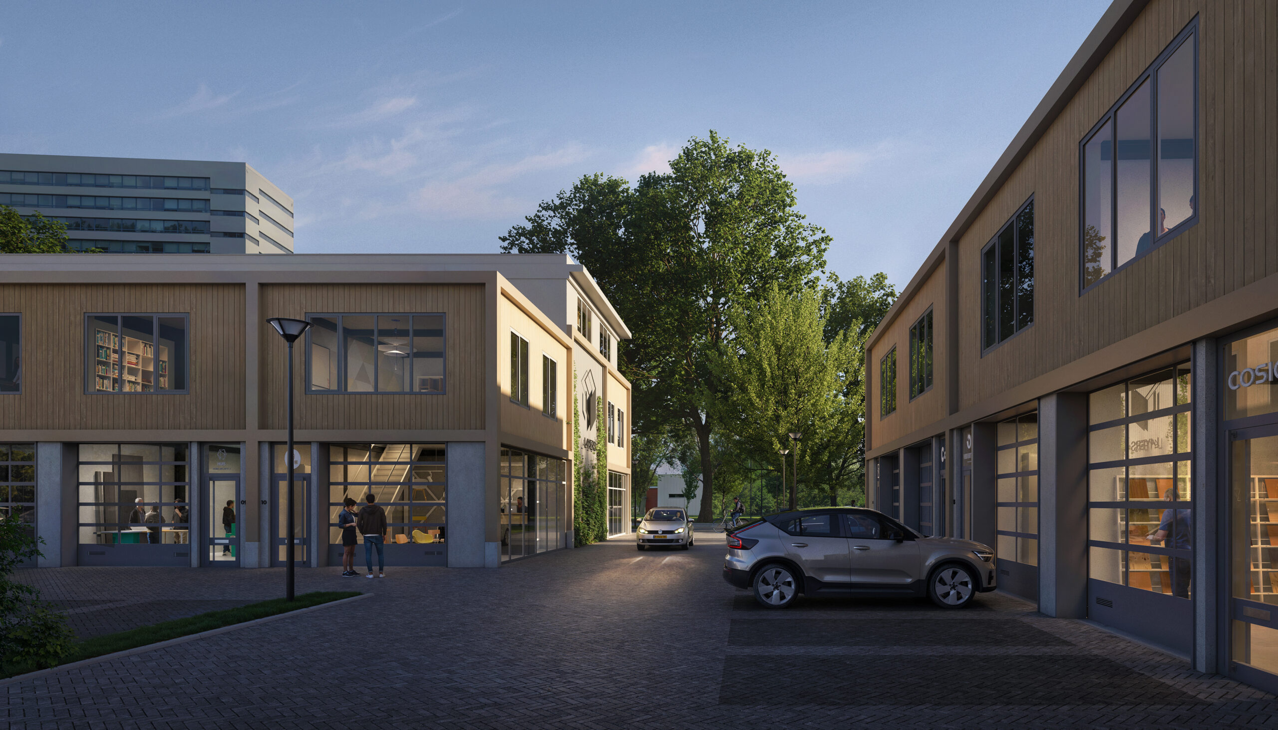 Bedrijfsverzamelcomplex bouwen